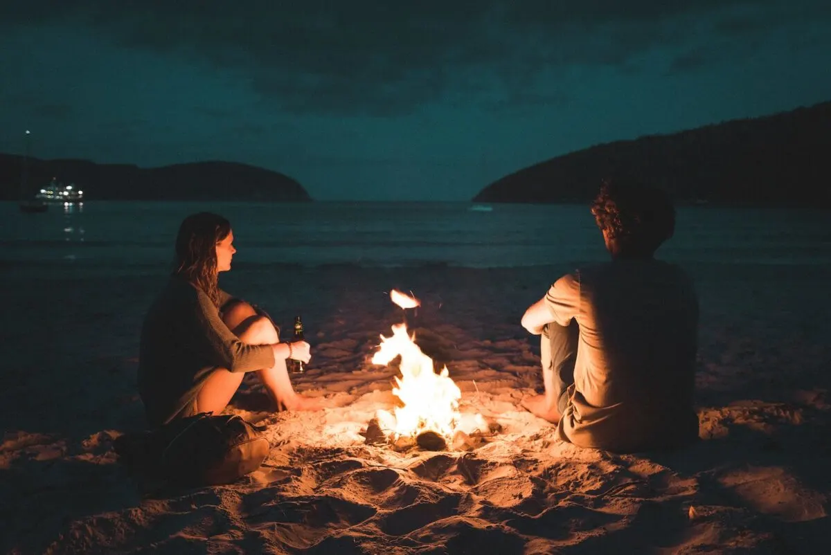 couple communicating and listening